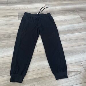 Rachel Zoe Womens Black Drawstring Elastic Cuff Jogger Pants Size Medium